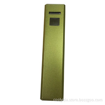 Power Bank with Fashionable Appearance, 2,200mAh Capacity, Measures 95 x 20 x 20mm